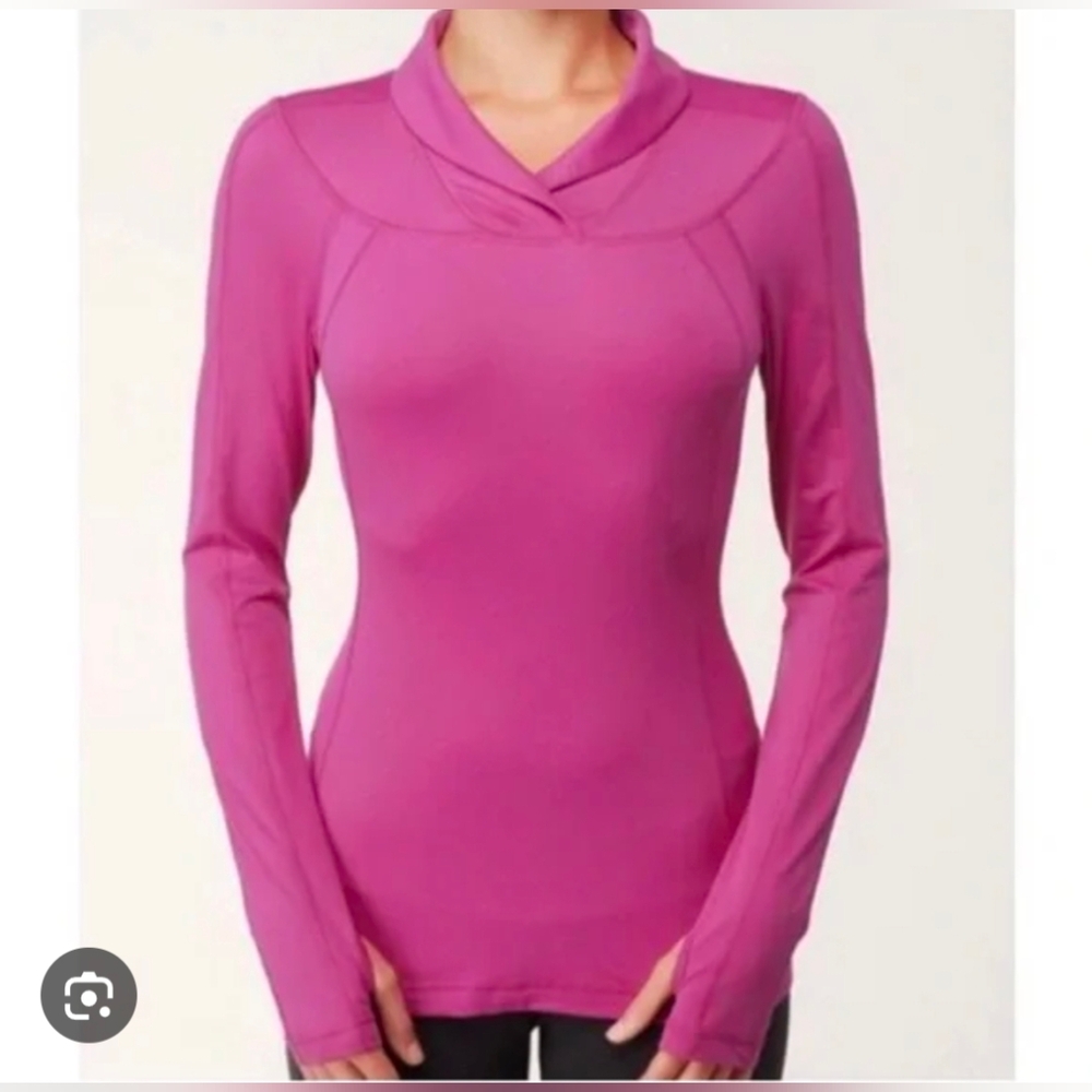 Lululemon Run Trail Tech Pullover Size 6 Raspberry